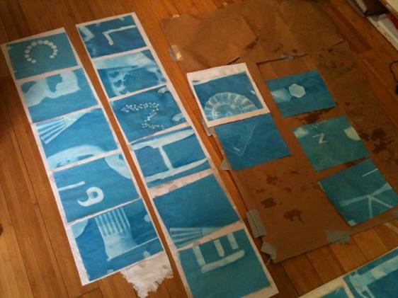Winter Sun: Sun Prints