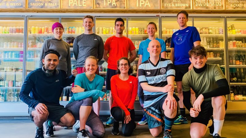 Beer + Burger Running Club