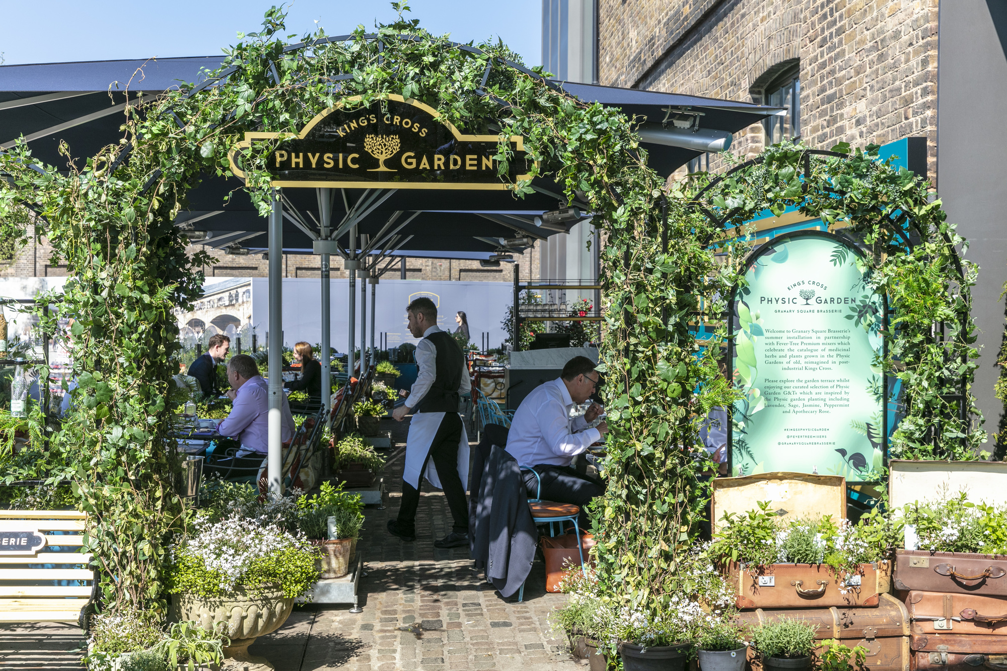 Granary Square Brasserie, Granary Square, King's Cross