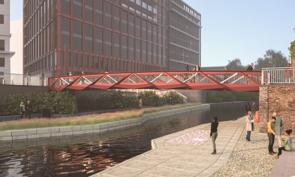 New pedestrian bridge given go-ahead at London’s King’s Cross